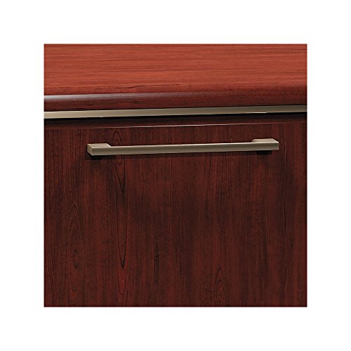 Bush Business Furniture Enterprise Collection 72W x 72D L Shaped Desk in Harvest Cherry