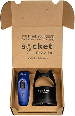 SocketScan S740, Universal Barcode Scanner, Blue & Black Dock
