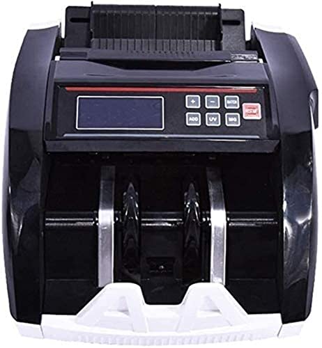 LDDYHD Money Counter Counterfeit Bill Detection Display Modes Notes Per Minute - Doesn't Count Value of Bills Multi-Currency Currency Detector US Dollar Euro Hong Kong Dollar