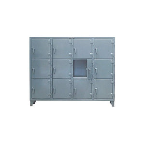Strong Hold Heavy Duty Storage Cabinet - Dark Gray, 78"H x 48"W x 24"D - Assembled