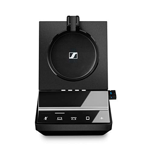 Polycom Compatible Sennheiser Wireless SDW 5016 Headset Bundle for Polycom Phones, Bluetooth Phones, PC/MAC - EHS Included | SoundPoint Phones: IP 335, IP 430, IP 450, IP 550, IP 560, IP 650, IP 670