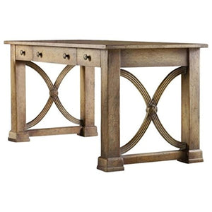 Hooker Furniture 638-10005 Melange Architectural Writing Desk, Light Wood
