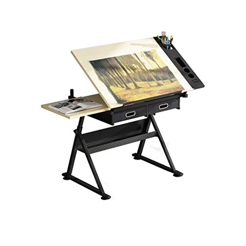 Tiltable Desk,with Adjustable Height for Art Design Drawing Writing Painting Crafting Drafting Work and Study