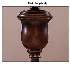 MaGiLL Multifunction Desk Lamp 26" Resin with Fabric Shade