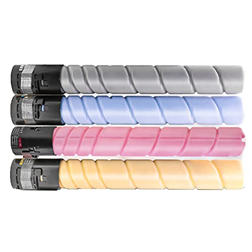 Compatible for Konica Minolta TN512 Use for Konica Minolta Bizhub C454 C554 C454e C554e Printer Black Yellow Cyan Magenta Computer Electronic Accessories Set