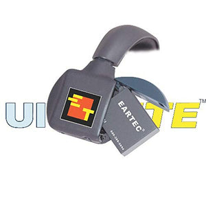 Eartec UL2D UltraLITE Full Duplex Wireless Intercom 2 Way Communication System for 2 Users - 1 ULDM Dual-Ear Master Headset and 1 ULDR Dual Ear Remote Headset