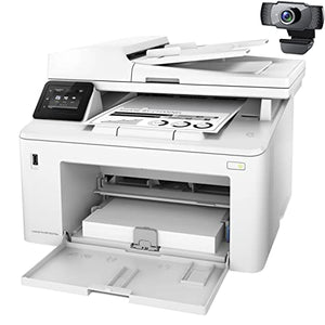 HP Laserjet Pro MFP M227fdw D All-in-One Wireless NFC Monochrome Laser Printer - Print Scan Copy Fax - 2.7" Touchscreen, 30 ppm, 1200x1200 dpi, 8.5 x 14, Auto Duplex Printing, 35-Sheet ADF, Ethernet