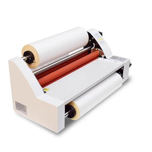 Vinmax 18inch Laminating Machine with Laminating Film Roll - Hot/Cold, Single/Dual Sided Thermal Laminator for Office & School