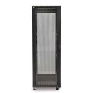 Kendall Howard Linier Glass and Solid Doors Server Cabinet 37U