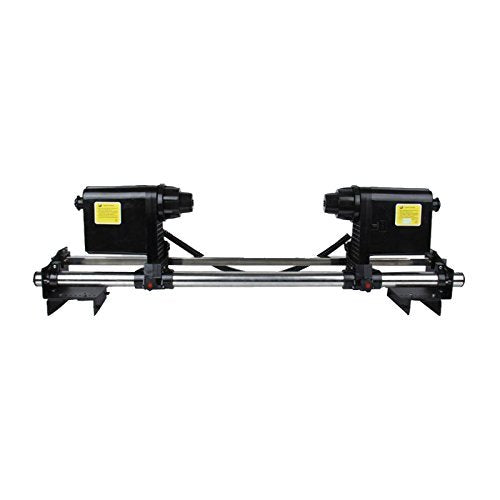 54'' 64'' Automatic Media Take up Reel System Paper Pickup Roller Controller 2 Motors for Roland SP540/SP540V/RA640 Mimaki Mutoh Printers