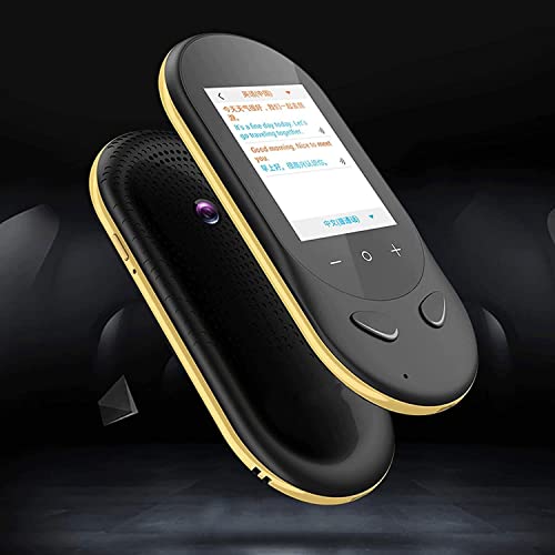 Voice Instant Language Translator Photo Translator 2.4 inch Touchscreen - 106 Languages Two Way Translator for Travel Shopping Business Language Learning White Black