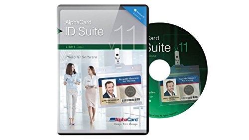 Fargo DTC1250e Complete Photo ID Card Printer System with AlphaCard ID Suite Light Software