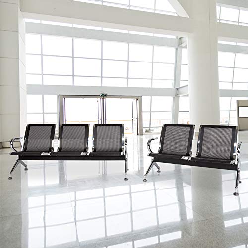 Buenotoys Waiting Room Chair Bench - Guest Reception Chairs