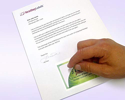 Letter Size Integrated Form with 1 Card (Box of 500)