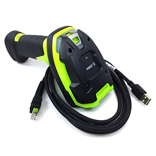 Zebra DS3608-HP (High Performance) Ultra-Rugged Handheld Corded 2D Barcode Scanner/Imager (1D, 2D, PDF417, QR Code and OCR) with USB Cable