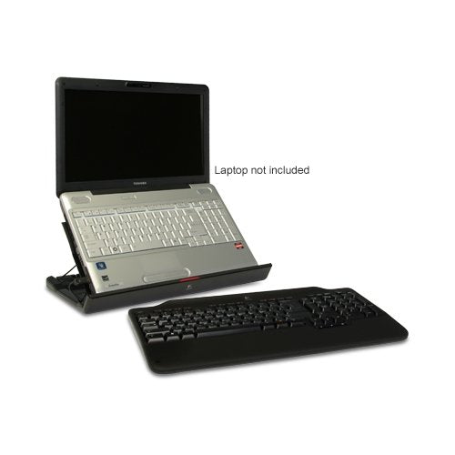 Logitech Alto Notebook Stand with Cordless Keyboard & USB Hub