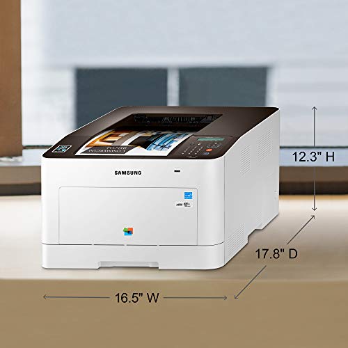 Samsung ProXpress C3010DW Wireless Color Laser Printer with Mobile Connectivity, Duplex Printing, Print Security & Management Tools, Amazon Dash Replenishment Enabled (SS209A)