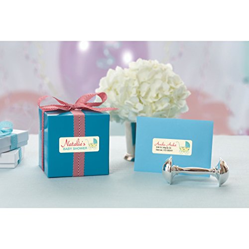 Avery Dennison Pearlized Address Labels, Pack of 90, 1"x2-5/8" (80509)