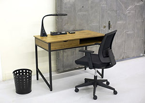 Safco Products 1950BL Studio Single Drawer Desk, Black