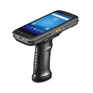Android Handheld Data Terminal Mobile Computer with 2D PDF417 Zebra Barcode Scanner 3G 4G WiFi BT GPS, Ergonomic Pistol Grip for Warehouse Inventory