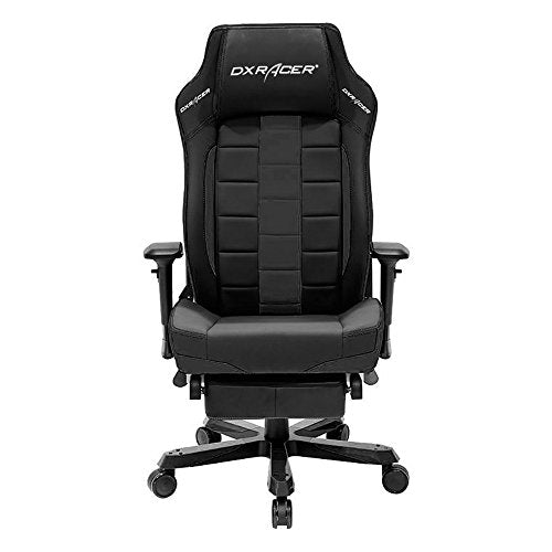 DXRacer Classic Series DOH/CA120/N Big and Tall Chair Racing Bucket Seat Office Chair with Leg Rest Comfortable Chair Ergonomic Computer Chair Desk Chair (Black)
