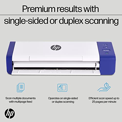 HP Compact Duplex USB Mobile Document & Photo Scanner - Model HPPS200