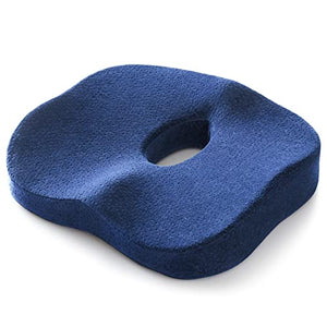 None Feiyx Enhanced Seat Cushion - Non-Slip Orthopedic Memory Coccyx Cushion