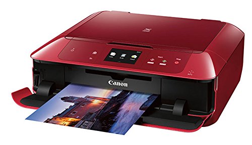 Canon MG7720 Wireless All-In-One Printer with Scanner and Copier: Mobile and Tablet Printing, with Airprint  and Google Cloud Print compatible, Red