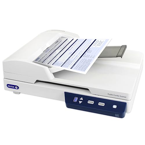 Xerox XD-COMBO Duplex Combo Flatbed Document Scanner for PC and Mac