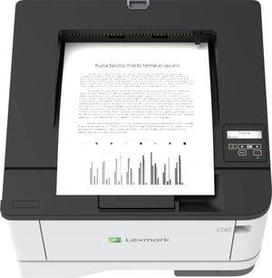 Lexmark MS331DN Laser Printer - Monochrome - 40 ppm Mono - 2400 dpi Print - Automatic Duplex Print - 100 Sheets Input