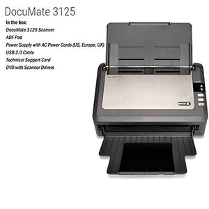 Xerox DocuMate 3125 Duplex Scanner with Document Feeder for PC and Mac