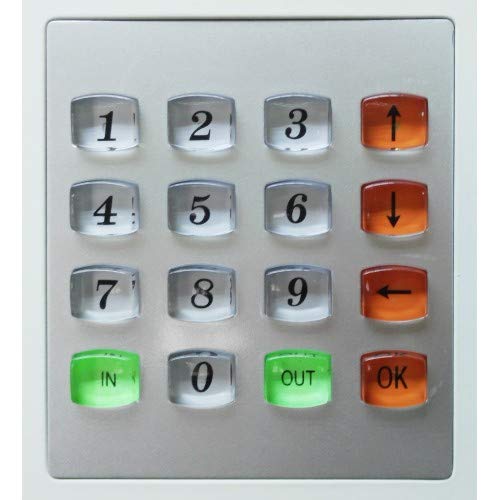 FixtureDisplays® Smart Access Metal Storage Locker with Digital Lock - 18349