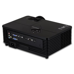 ViewSonic PJD5234 XGA DLP Projector, 2800 ANSI Lumens, 3D Blu-Ray w/HDMI, 120Hz, Black