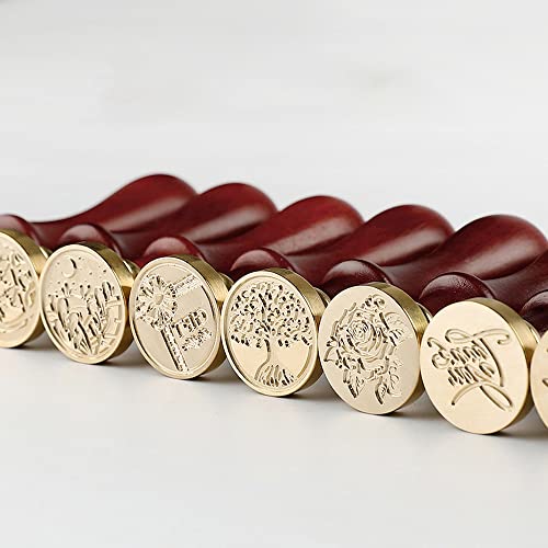 Stamps Wax Seal Box Kit Evening Wedding Invitation Decorative Wax Dipping Pot Set Stamping Plates Melt Packaging Craft Supplies