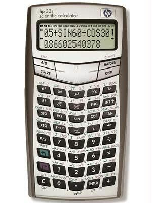 HP 33S Scientific Calculator (F2216A)