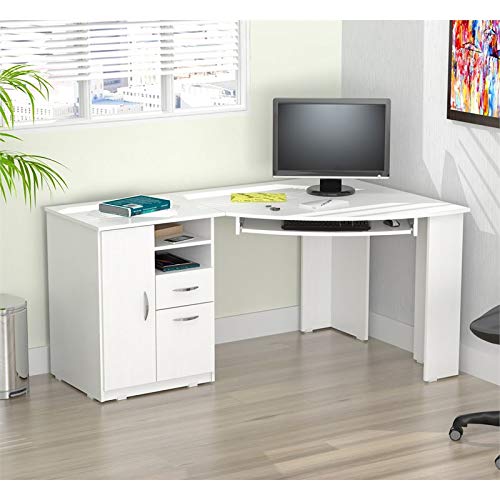 Inval ET-3415 Computer Desks, Laricina White