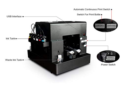 Automatic A3 Size T-Shirt Hoodies Printing Machine DTG Printer Machine for T-Shirts Hoodies Garment Onesies Pants
