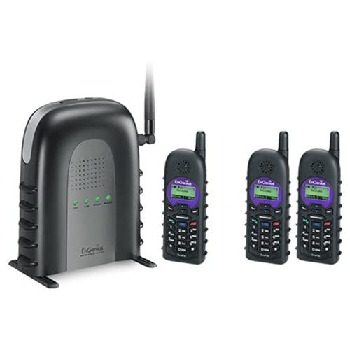 EnGenius DuraFon-SIP with 2 DuraFon-SIP-HC Cordless Handsets