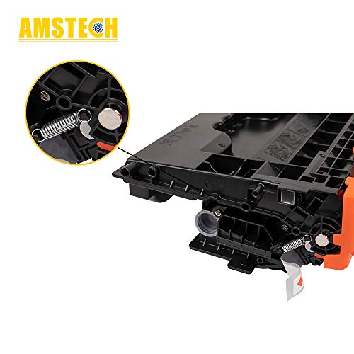 Amstech Compatible Toner Cartridge Replacement for HP 37A CF237A M608 M607 37X CF237X Toner Enterprise M607n M607dn M608n M608dn M608x M608dh M609 MFP M631 M632 M633 Printer (Black, 4-Pack)