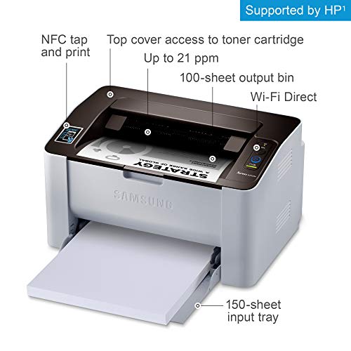 Samsung SL-M2020W/XAA Wireless Monochrome Printer
