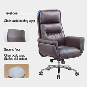 SYLTER Conference Table Set with Boss Chair and Leather High Back Office Chair