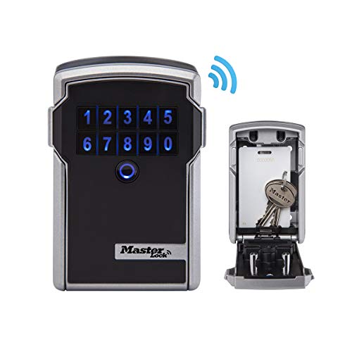 MASTER LOCK Connected Key Safe [Wall Mounted] [Bluetooth or Combination] - 5441EURD - Select Access Smart Key Lock Box