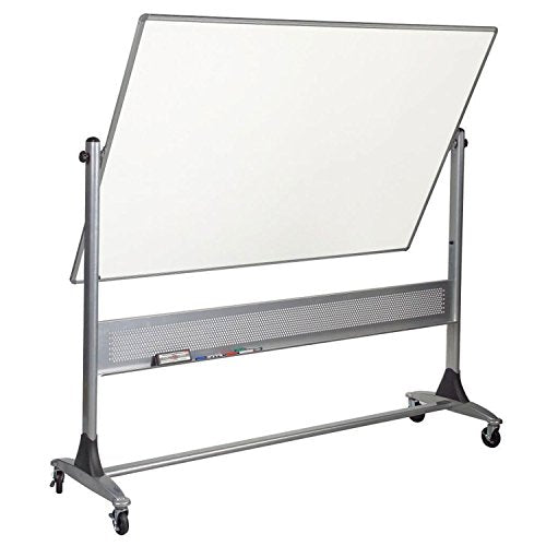 Balt Reversible Platinum Whiteboard - Porcelain, 72"W x 48"H
