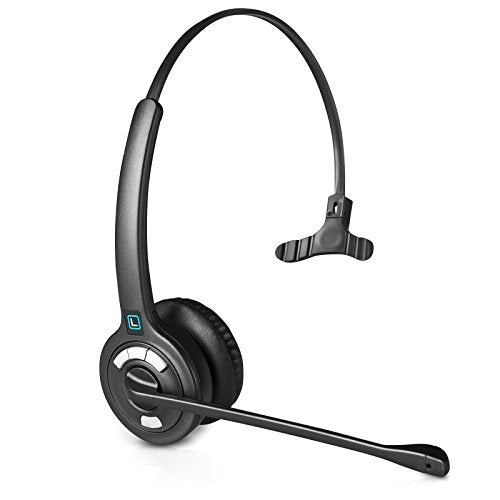 Leitner OfficeAlly LH270 Wireless Telephone Headset with Noise Cancelling Microphone - 5-Year Warranty - Works with Cisco, Polycom, Yealink, Avaya, Softphones, VoIP, Skype, and 99% of Office Phones