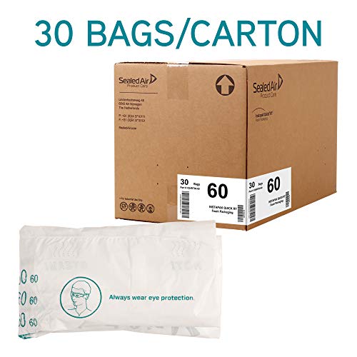 Instapak Quick IQHRT00-60 #60 Bag 18" x 24" (Pack of 30), Light Blue (13132)