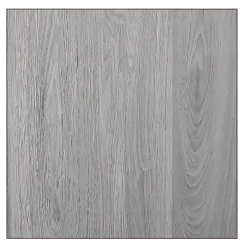 OFD Ultra Premium L-Shape Desk with Frosted Glass Panel, Gray Oak Finish