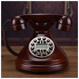 TEmkin Vintage Solid Wood Retro Telephone