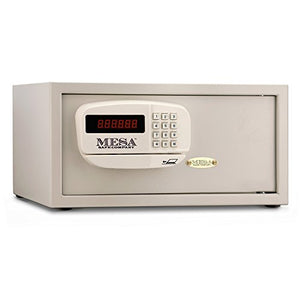 Mesa Safe Company Model MHRC916E Residential and Hotel Electronic Burglary Safe, Cream