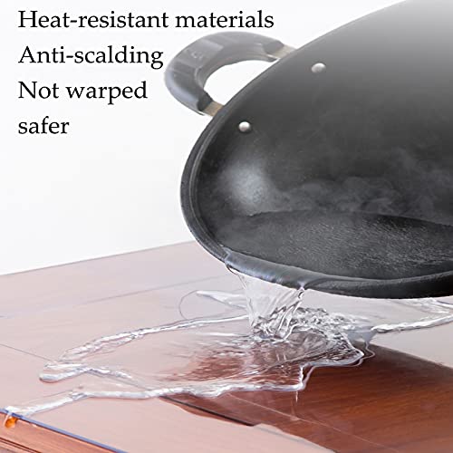 ZWYSL Transparent Office Desk Chair Mat Carpet Protector 200x300cm