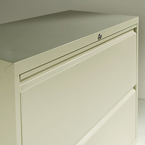 Alera LF3054LG Four-Drawer Lateral File Cabinet, 30w X 19-1/4d X 53-1/4h, Light Gray